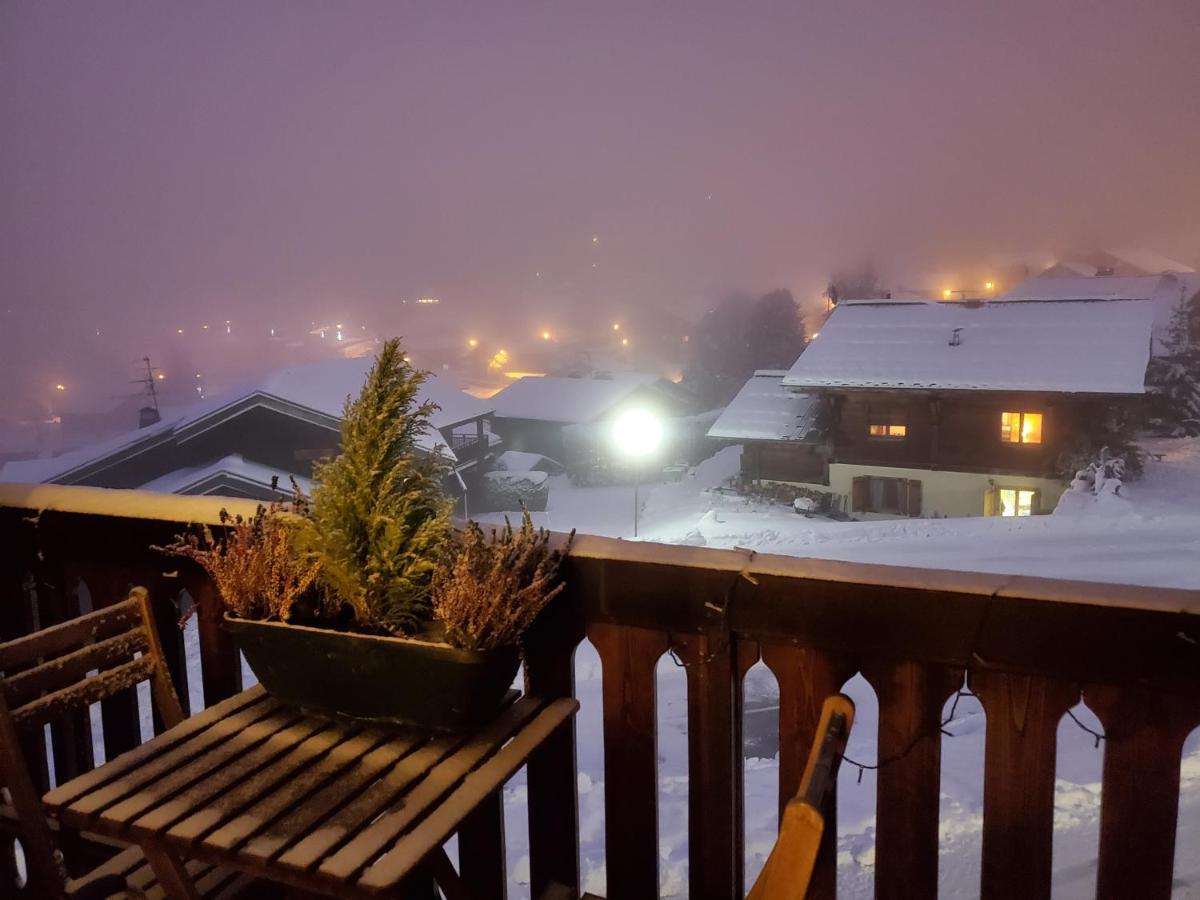Avec Petit Balcon Et Cheminee - Grand Massif Les Carroz-d'Araches